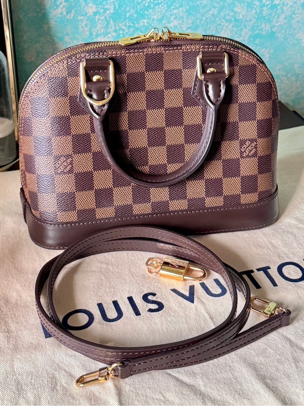 Authentic Louis Vuitton Alma bb